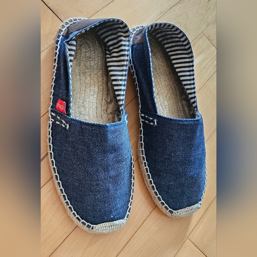 Drilleys Espadrille Flats size 8
